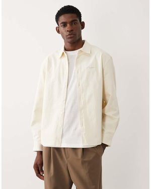 Prohibited Drift Long Sleeve Shirt - Natural