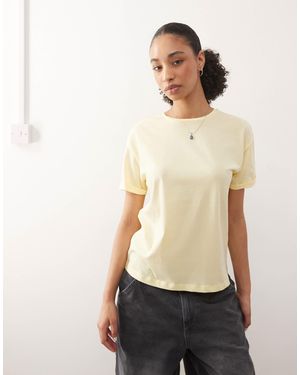 Noisy May Short Sleeve T-Shirt - Natural