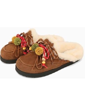 Nokwol Tegan Mules - Brown