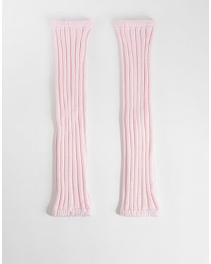 4505 Studio gestrickte beinstulpe - Pink