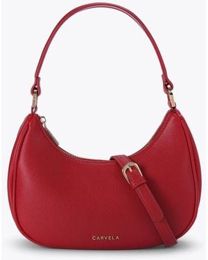 Carvela Kurt Geiger Scoop Shoulder Bag - Red