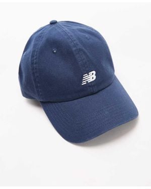 New Balance 6 Panel Nb Logo Cap - Blue