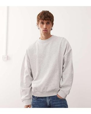 Collusion Essentials Boxy Oversized Sweatshirt - Grey