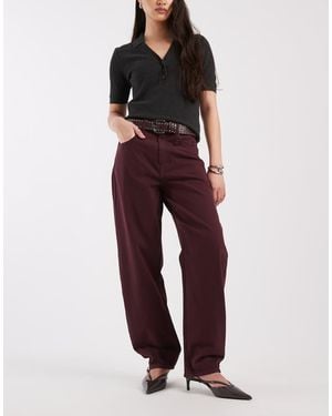 ASOS Slim Barrel Jeans - Red