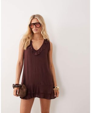 Motel – swade – minikleid - Lila