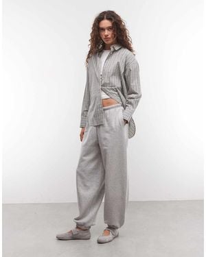 Collusion Baggy-jogger mit bündchen - Grau
