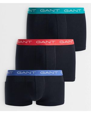 GANT 3 Pack Of Trunks - Blue