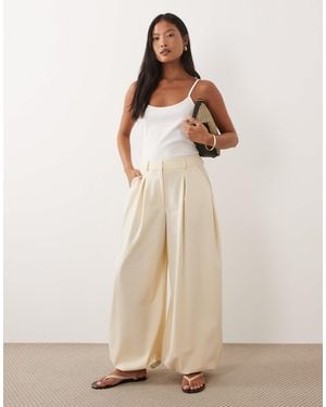 Miss Selfridge – elegante ballonhose - Natur