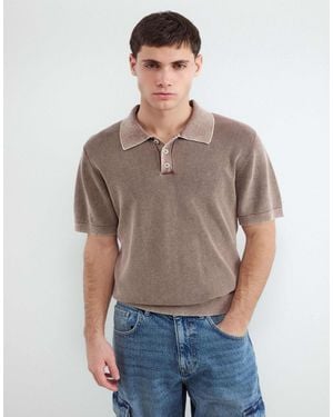 Balmohk – polohemd - Grau