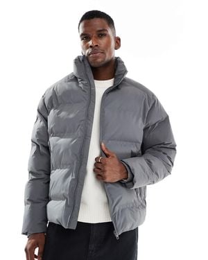 Jack & Jones Thick Puffer Jacket - Gray