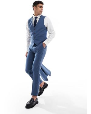ASOS Skinny Suit Trousers - Blue