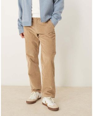 SELECTED Miles Straight Fit Cord Trouser - Blue