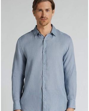 Intimissimi 100% Linen Shirt - Blue