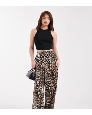 Vero Moda High Waist Wide Leg Trouser - Black