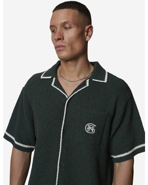 Good For Nothing Chemise en maille avec col à revers - Noir