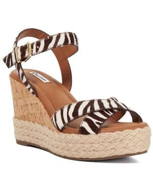 Dune Kindest Wedges - Metallic