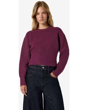 Noisy May Jersey De Punto Fig1-Rojo - Morado