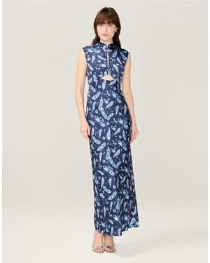 OMNES Dresses Candice Dress - Blue