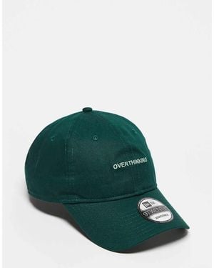 KTZ 9twenty Slogan Detail Cap - Green