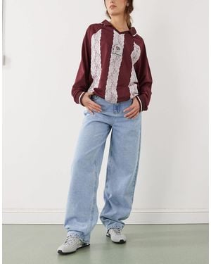 Noisy May Alexa - jean ample à taille mi-haute - clair - Bleu