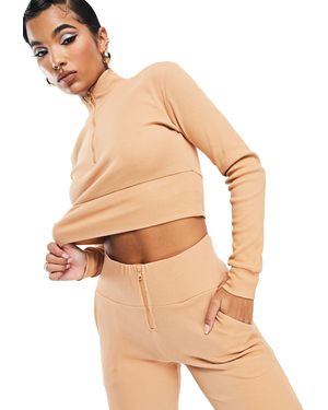 AsYou – gerippte schlaghose - Natur