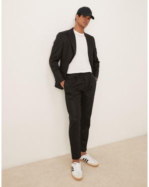 ASOS – schmal zulaufende anzughose - Natur
