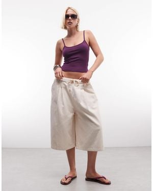 Collusion Pleated Balloon Short - Pink