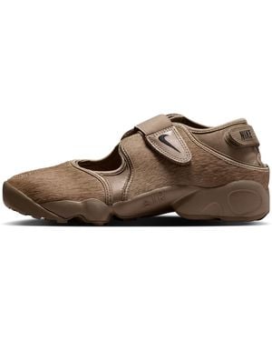 Nike Air Rift Pony Hair Sneakers - Brown