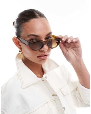 A.Kjærbede Winnie Cat Eye Sunglasses - White