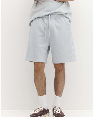 Pull&Bear Bermuda Jogger With Logo - Grey