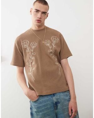PacSun Floral Decal T-shirt - Multicolour