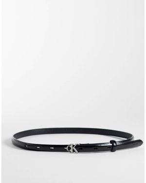 Calvin Klein Round Belt 15mm - White