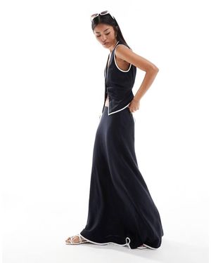 ASOS Gonna Lunga - Blu