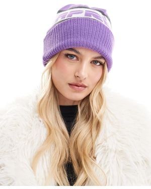 OOSC Apres ski - bonnet - blanc, et gris - Rose