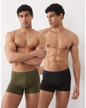 ASOS 2 Pack Trunks - Green
