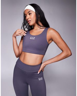 EA7 Armani – – sport-bh - Blau