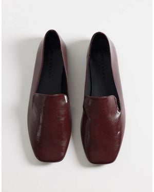 ASOS Mason Slipper Style Shoes - Purple