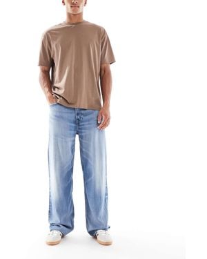 Calvin Klein – weite -jeans - Blau