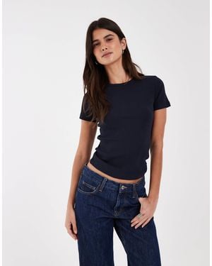 JJXX Ribbed T-Shirt - Blue