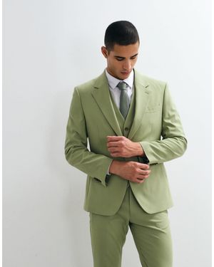 ASOS Slim Suit Blazer - Green