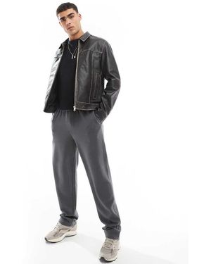 ASOS Joggers Dritti Grigi - Nero