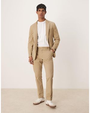 Polo Ralph Lauren Tailored Cotton Stretch Chino Trousers - Natural