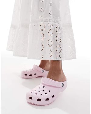 Crocs™ Zuecos Lechoso Clásicos De - Blanco