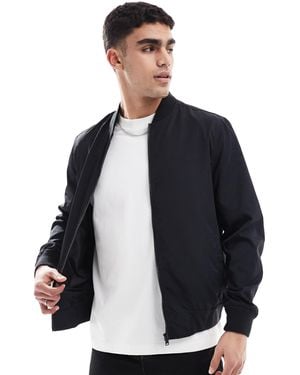 ASOS Lightweight Bomber Jacket - Blue
