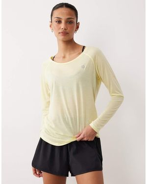 Dare 2b Camiseta De Manga Larga De Tejido Ligero De Secado Rápido Serenity De - Neutro