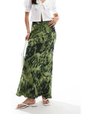 ASOS Maxirok Van Chiffon - Groen