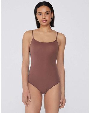 Tezenis Microfibre Body - Brown