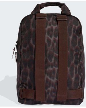 adidas Originals Adidas Linear Essentials Graphic Backpack - Brown