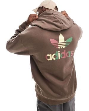 adidas Originals Basketball Hoodie - Brown