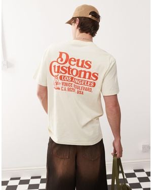 Deus Ex Machina – raptor – t-shirt - Weiß